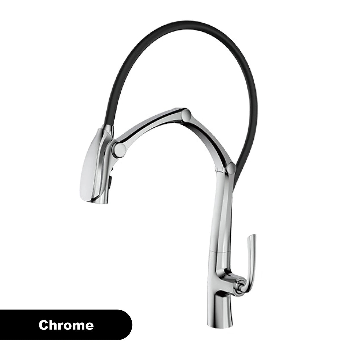 Luxury Gunmetal Brass Faucet Led Display Sensor&Pull-Out
