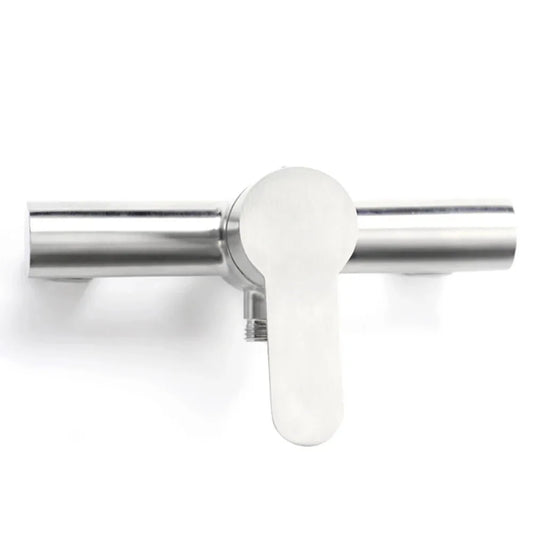 Stainless Steel Bathroom Shower Faucet Cold Water Mixer