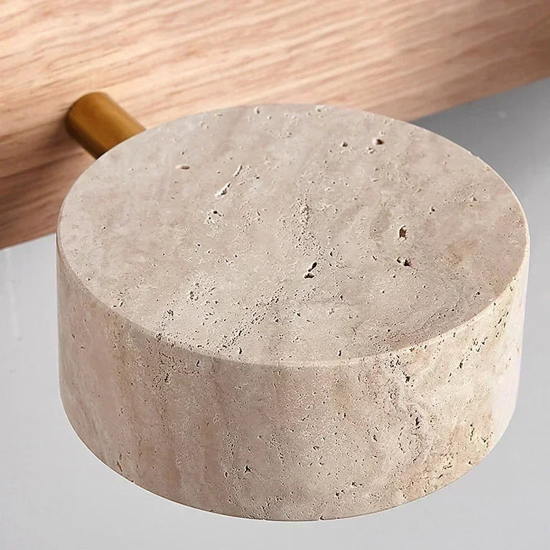 Spanish Natural Limestone Double-Sided Wall Lamp Creative