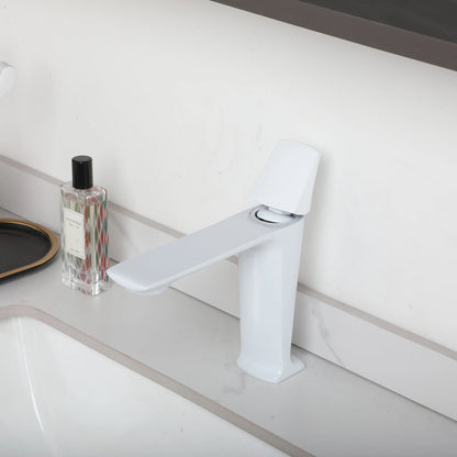 Kemaidi Rose Gold Bathroom Basin Sink Faucet Square