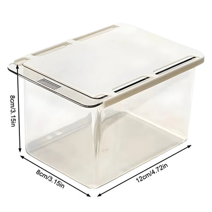 Transparent Bathroom Cotton Stick Makeup Cotton Bathroom Pull-Out
