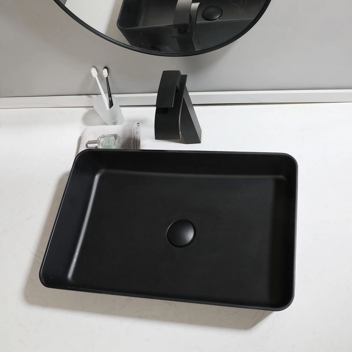 Kemaidi Bathroom Sink Faucet Combo Vessel Sink Countertop