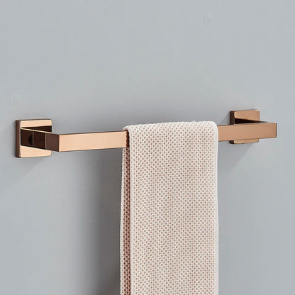 Bathroom Hardware Rose Gold Polish Shiny Bathrobe Hook
