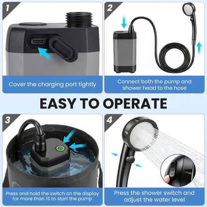 Outdoor Shower Kit Ultimate Bathing Solution Outdoor Camping