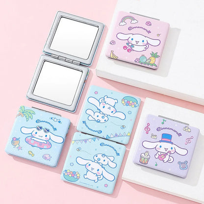 Genuine Hello Kitty Melody Folding Makeup Mirror Cartoon