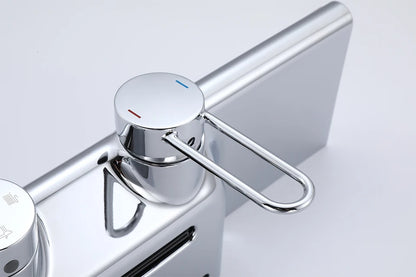 Vgx Luxury Chrome Shower System Four-Function Bathroom Shower