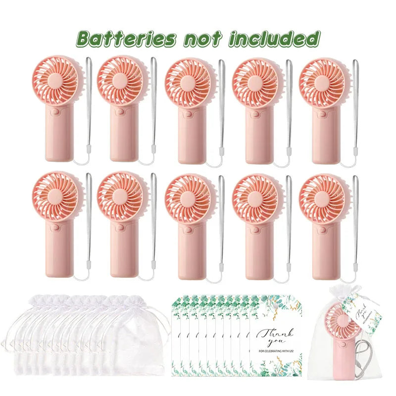 10-100pcs Bulk Small Wedding Fans Guests Handheld Fan