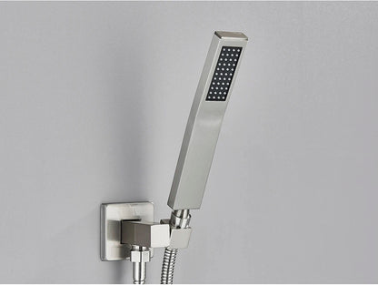 Poiqihy Golden Handshower Head 150cm Stainless Steel Shower