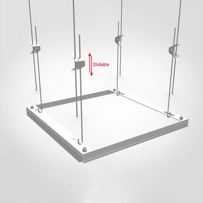 Relextime Luxury Ceiling Rain Shower Head Modern Hidden