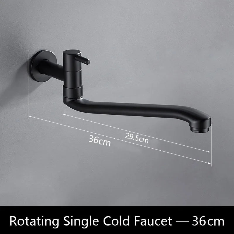 Cold Faucet Wall Outdoor Mop Pool Faucet Copper
