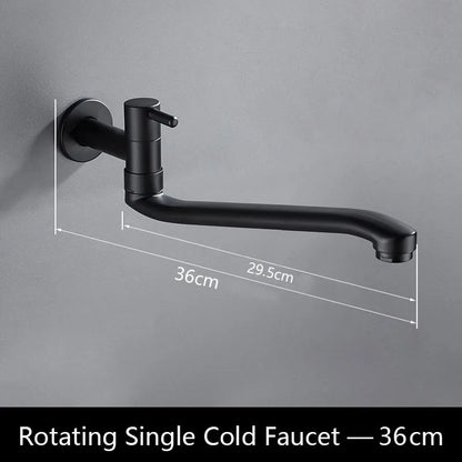 Cold Faucet Wall Outdoor Mop Pool Faucet Copper