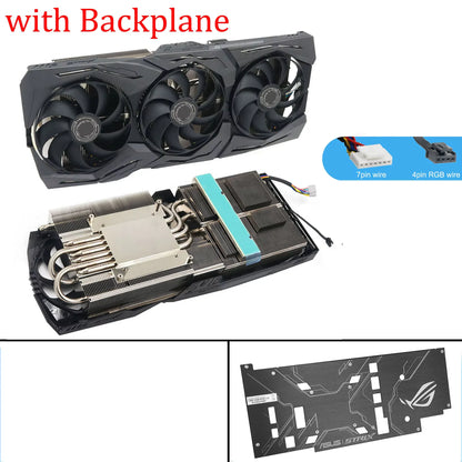 Rtx2080ti Video Card Heatsink Rgb Asus Rog Strix