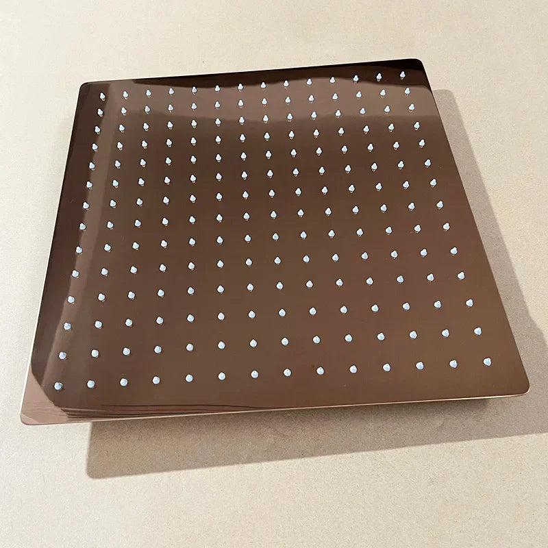 Square Rain Shower Head 304 Stainless Steel Ceiling