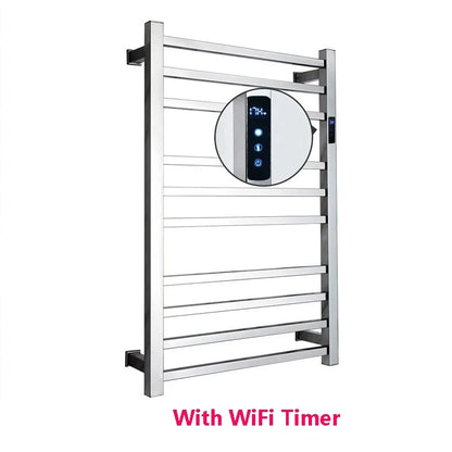 Electric Towel Rack 304 Stainless Steel Temperature&Time Control