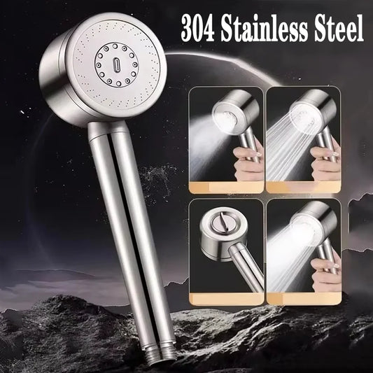 Upgraded 304 Stainless Steel High Pressure Shower Head