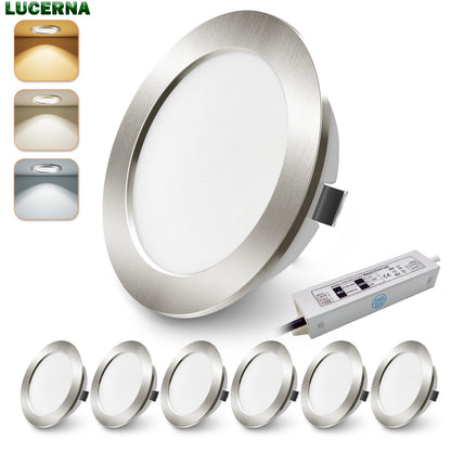 Led Recessed Spotlight 12v Lamp Ac110 220v Driver