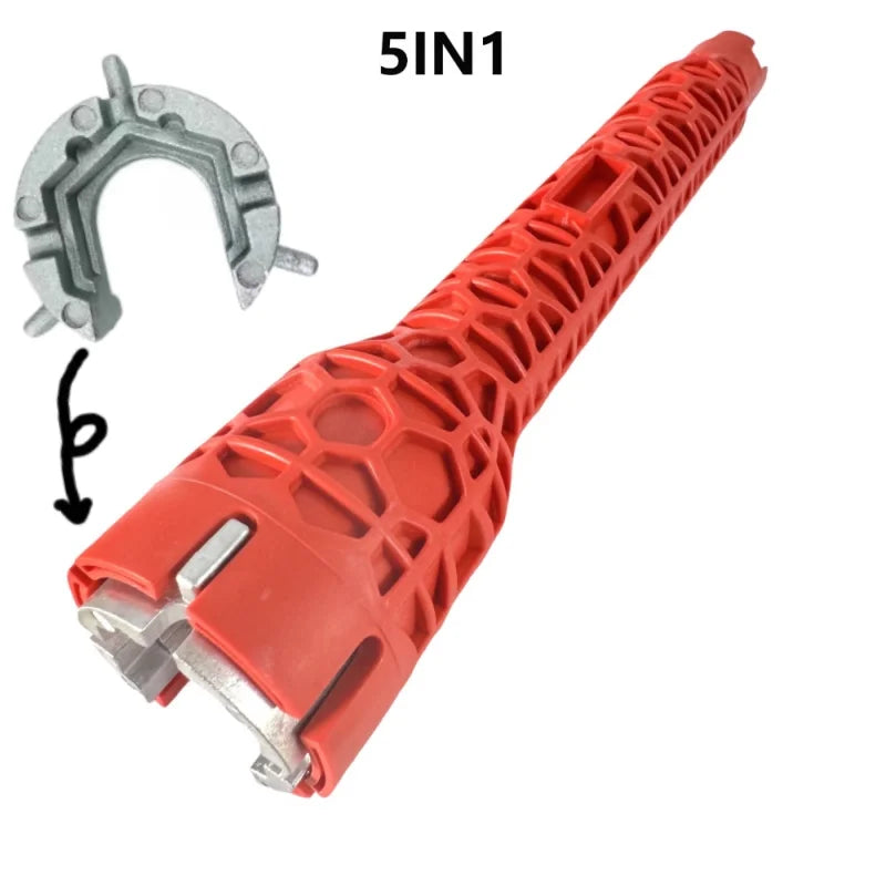 5/8 In Sink Faucet Wrench Repair Non-Slip Bathroom