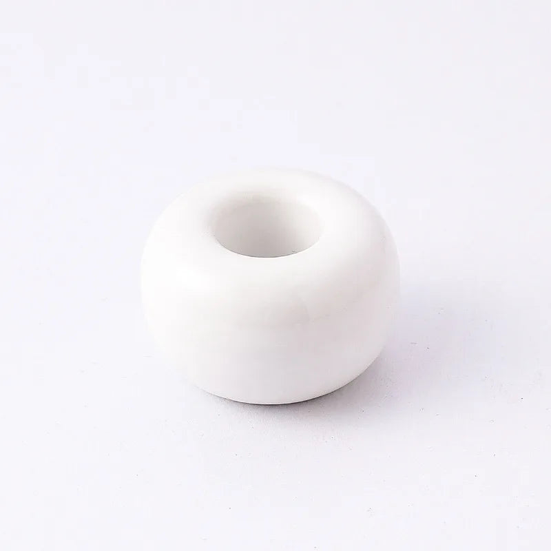 Pc Mini Ceramics Handmade Toothbrush Holder Stand Bathroom