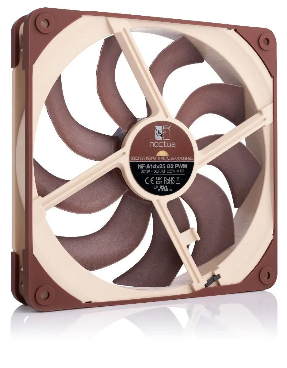 Noctua Nf-A14x25 G2 Pwm Case Fan 140mm Heat