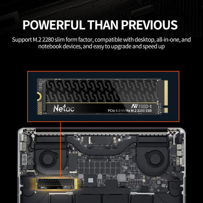 Netac Ssd 1tb Ssd Nvme M2 7400mb/S 512gb