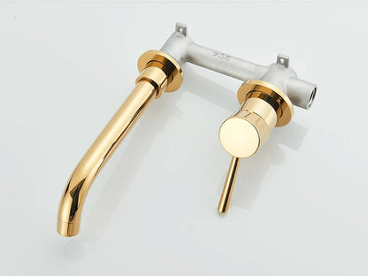 Matte Black Basin Faucet Brass White Bathroom Sink