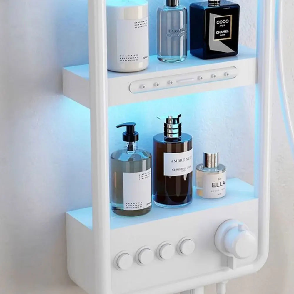 Modern High End Bathroom Shower Faucet Rainfall Waterfall