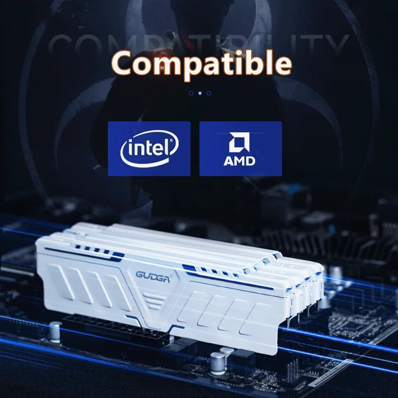 Gudga Ddr4 Ram 8gb/16gb/ 3200mhz 35v 288pin Dimm