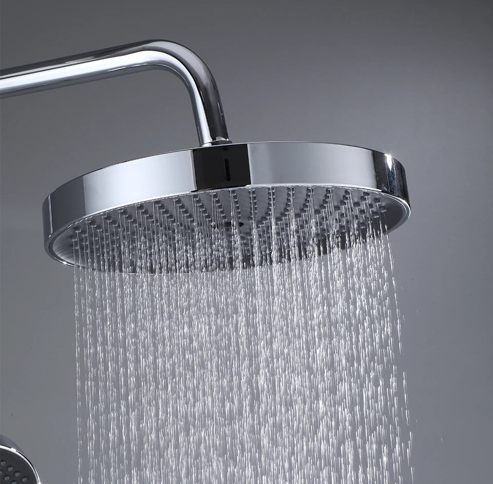 Vgx Luxury Chrome Shower System Four-Function Bathroom Shower