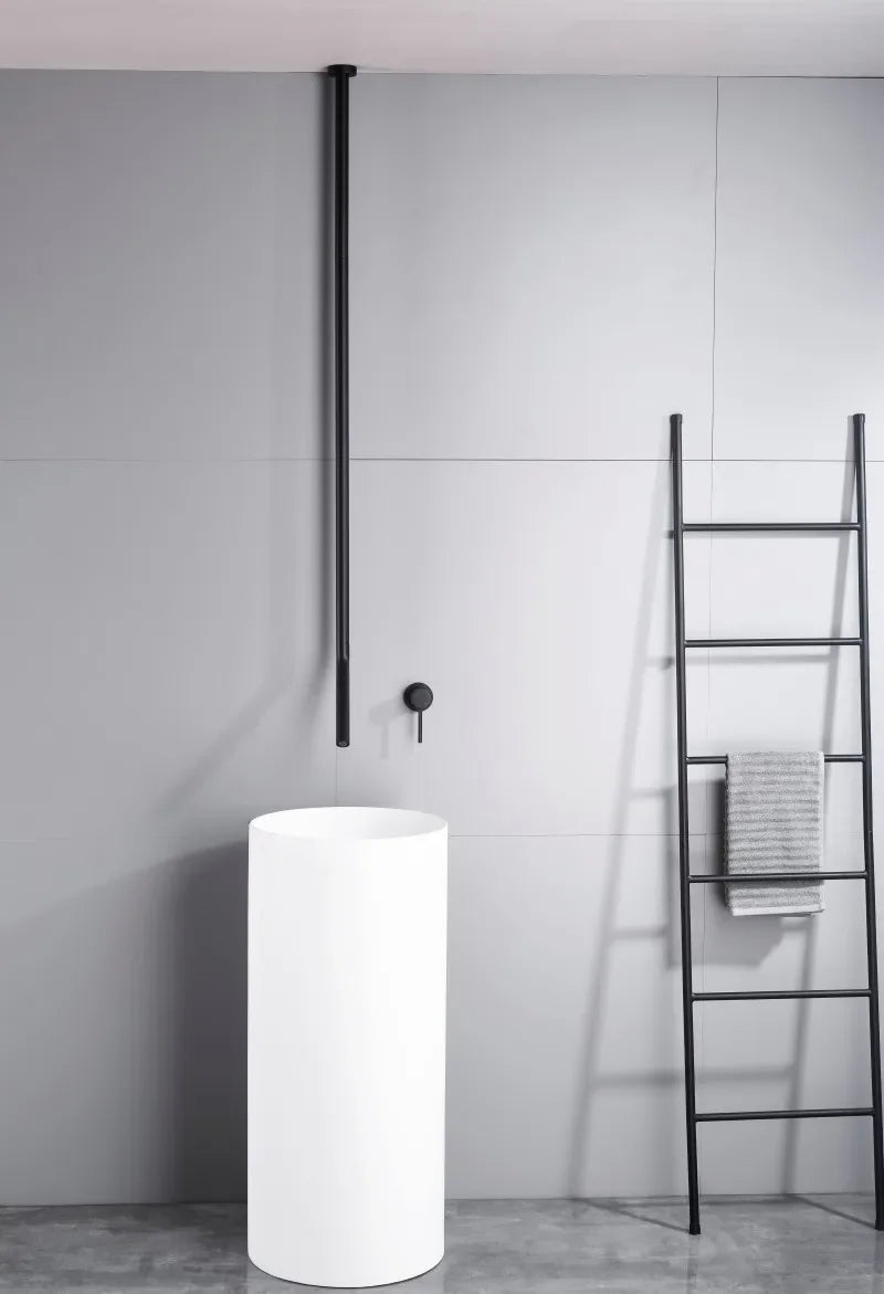 Ceiling Faucet Wall Style Bathroom Mixer Cold Ceiling
