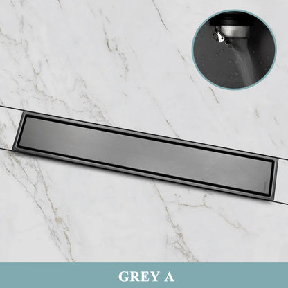 304 Stainless Steel Bathroom Drain Brushed Rose Gold