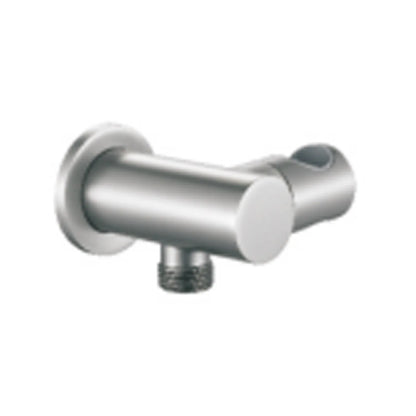 Wall-Mounted Shower Base Chrome Black Gold Square Hand-Held
