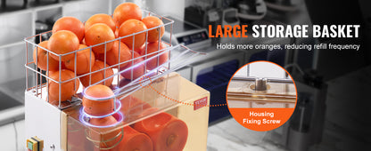 Succebuy Commercial Orange Juicer Machine Juice Extractor Water
