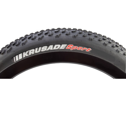 Kenda Krusade Sport Fat Tire 20x4.00 Wire Black 60TPI eBike 20" Electric Bike 4