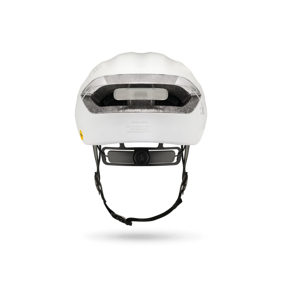 Fizik Kudo Aero MIPS (CPSC) + LED Light, White Medium (56-59cm) 4