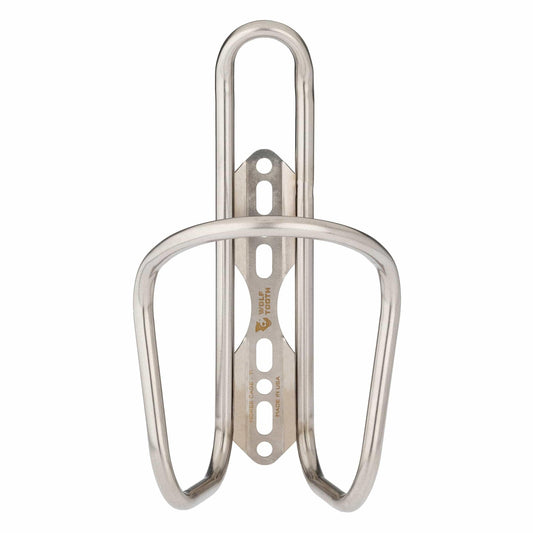 Wolf Tooth Components Morse Bottle Cage - Titanium - Made in USA 1
