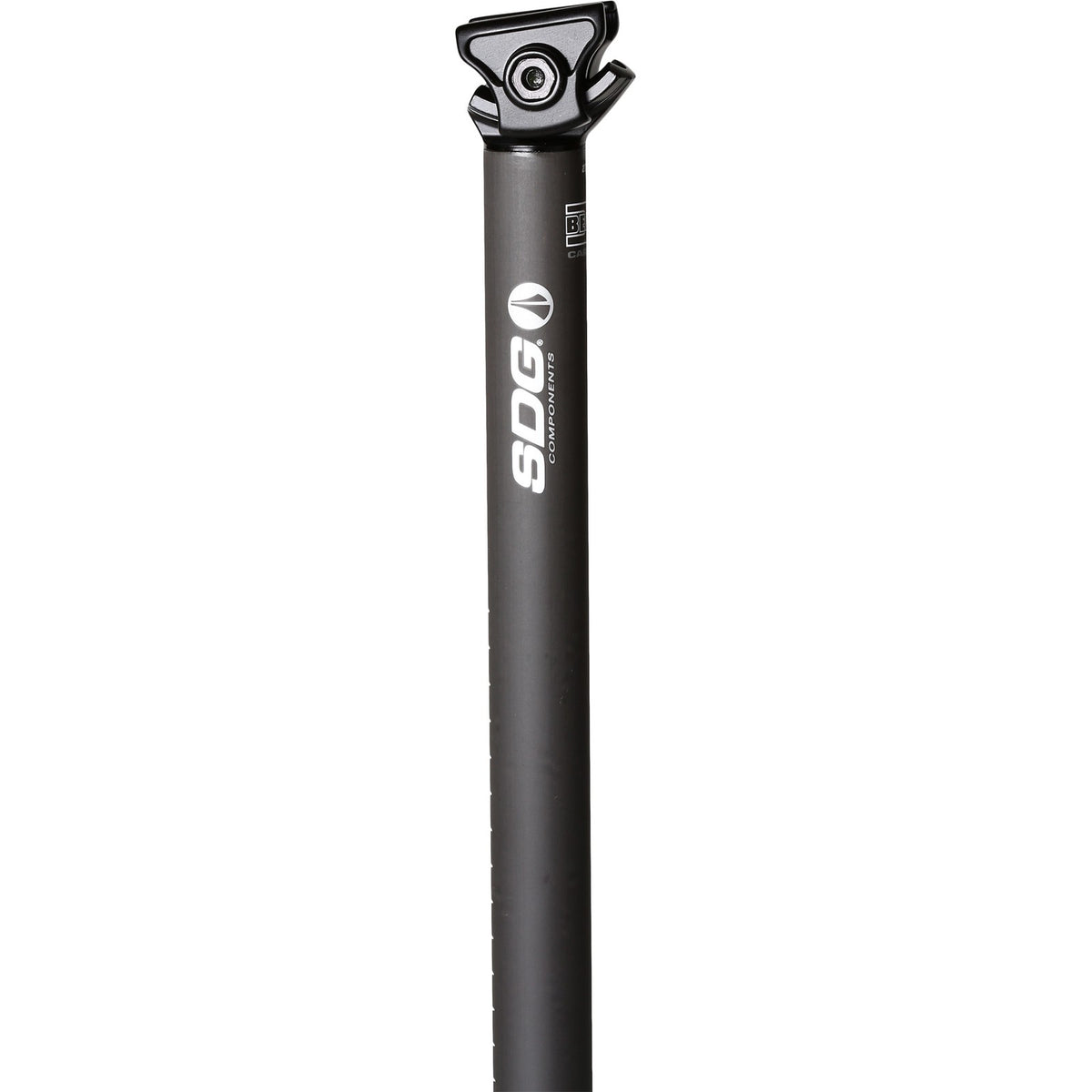 SDG I-Beam Carbon Micro-Adjust Seatpost 30.9x400mm 0mm Setback 1