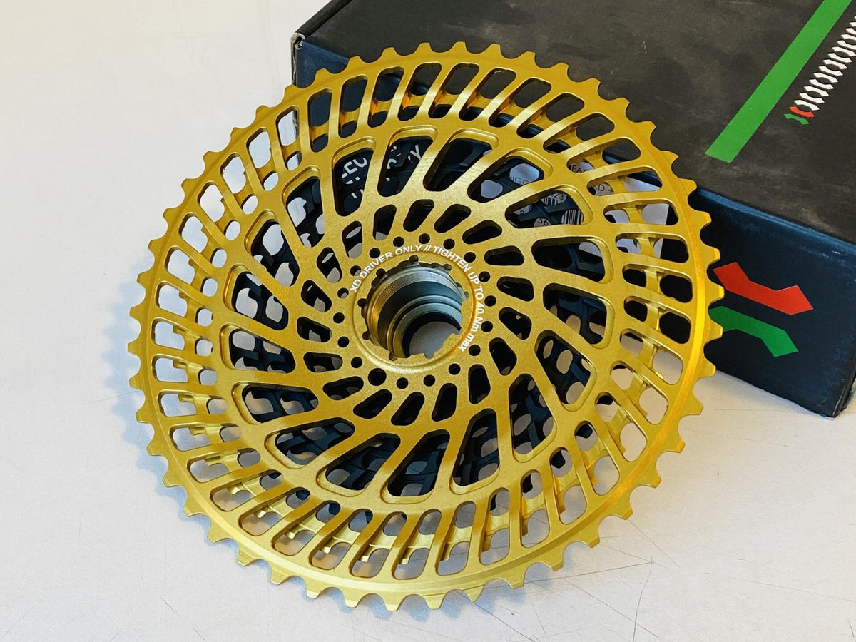 Leonardi General Lee 12-Speed XD Cassette Black/Gold 9-48T New In Box 5