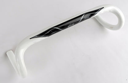 RavX Hemion Carbon Fiber Road Drop Handlebar 31.8 42cm // White 1