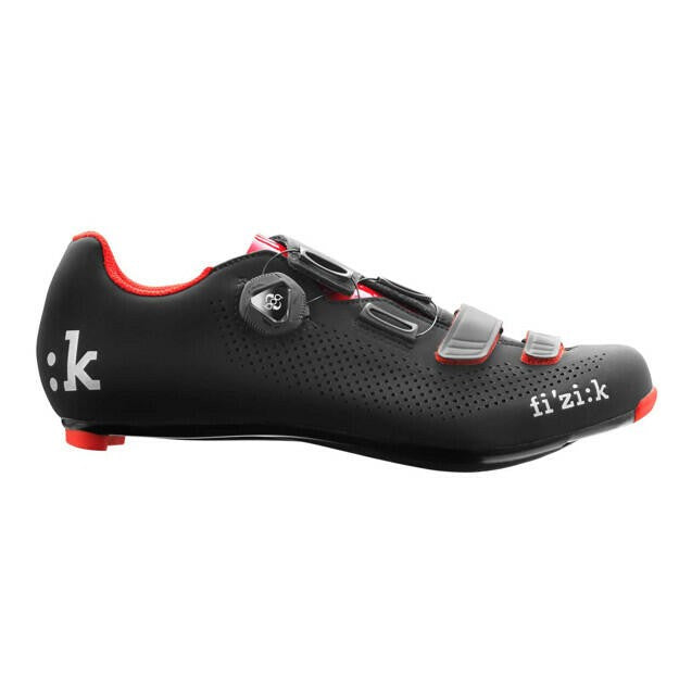 Fizik Road Shoes R4B Men - BOA Carbon - Black / Red - 39 1