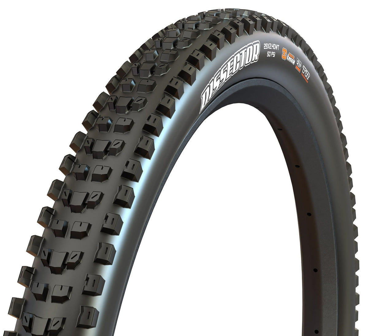 Maxxis Dissector II Mountain Tire 29x2.40 Folding Tubeless Ready Dual EXO Wide 1
