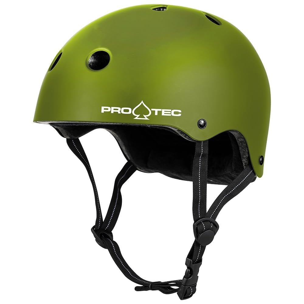 PRO-TEC LOW PRO CERTIFIEDHELMET MATTE ARMY GREEN L/XL (Large/X-Large) 3