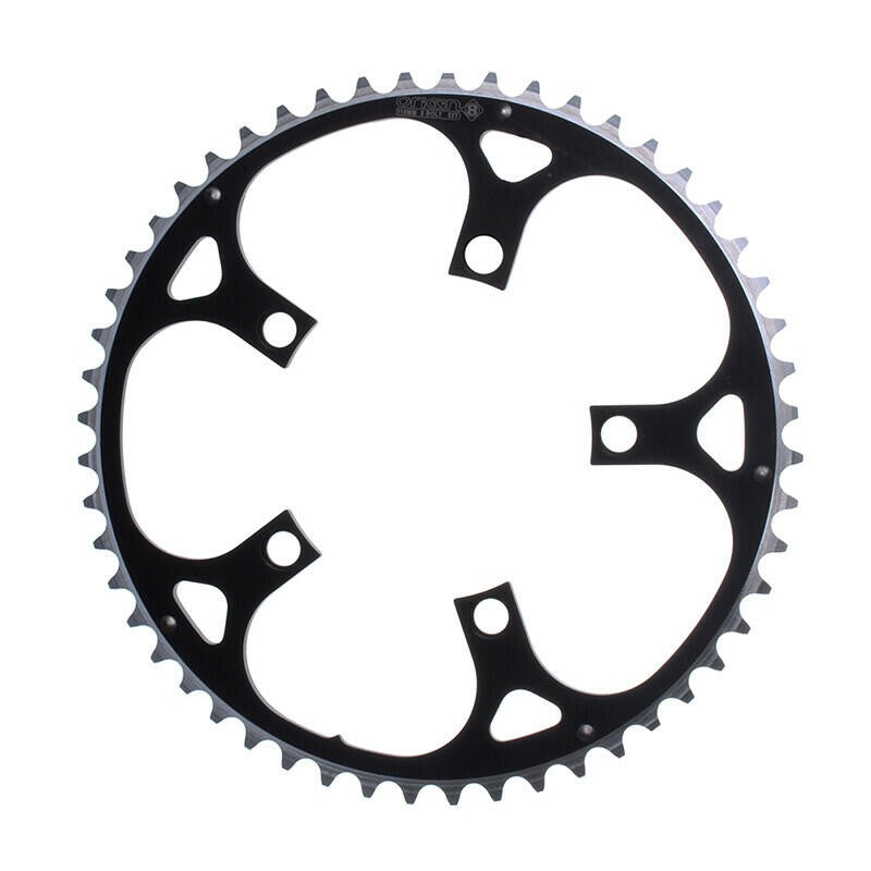 Origin-8 Alloy Ramped Chainrings Chainring Or8 110mm 52t Bk/sl 1