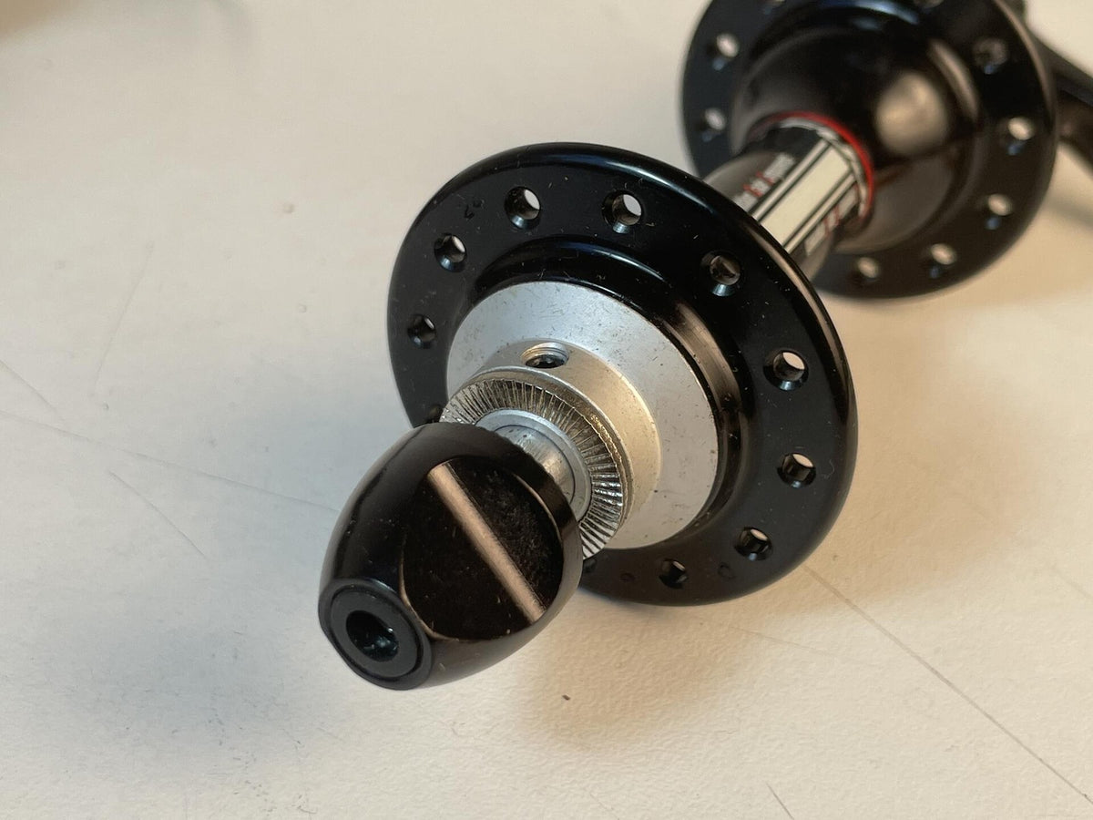 NOS Fuji CGC Small Flange Road Hub Set, Shimano HG 8/9/10 Speed 24h / 28h 6