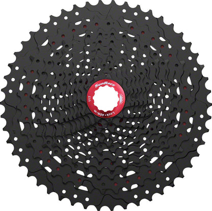 Sunrace CS-MZ90 12-Speed Wide Range Steel/Alloy Mountain Cassette Black 11-50T 1