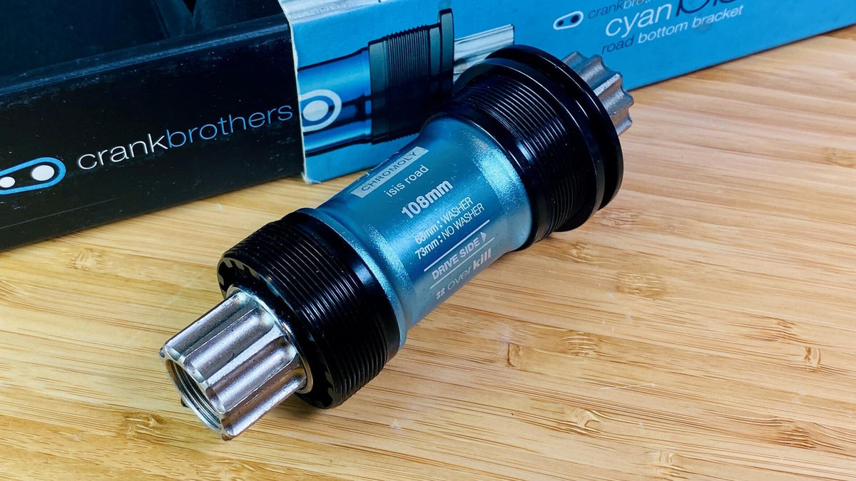 NOS crankbrothers cyanBB ISIS Bottom Bracket 108mm 68-73mm 220g 2