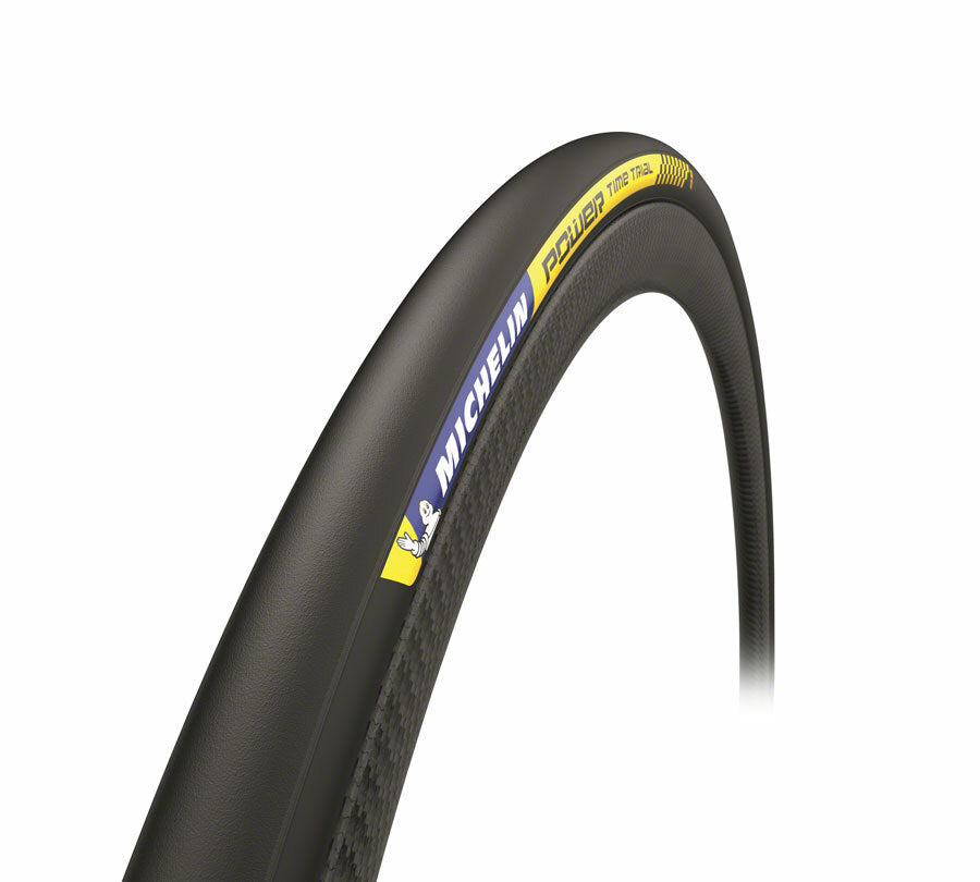 Michelin Power Time Trial TS Tire - 700 x 23 Clincher Folding Black 1