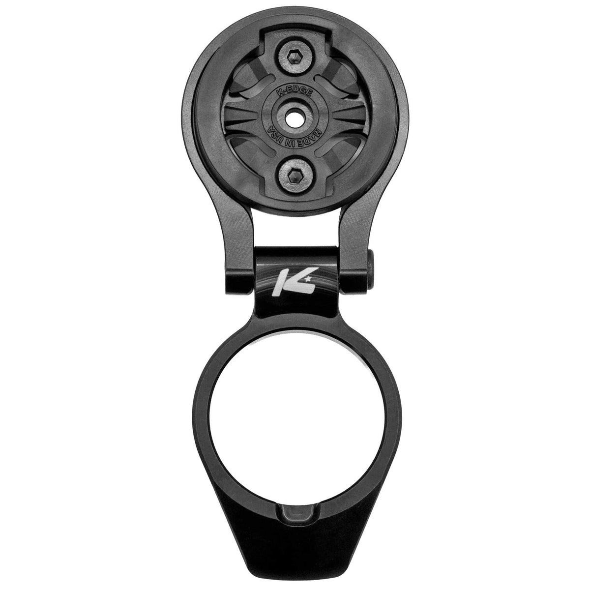 K-Edge Garmin Roval Control Stem Mount, Adjustable, Black Anodized 1