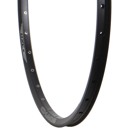 Halo Chaos Disc 26" Rim, Heat Treated Alloy, Tubeless Compatible, 32-Hole Black 1