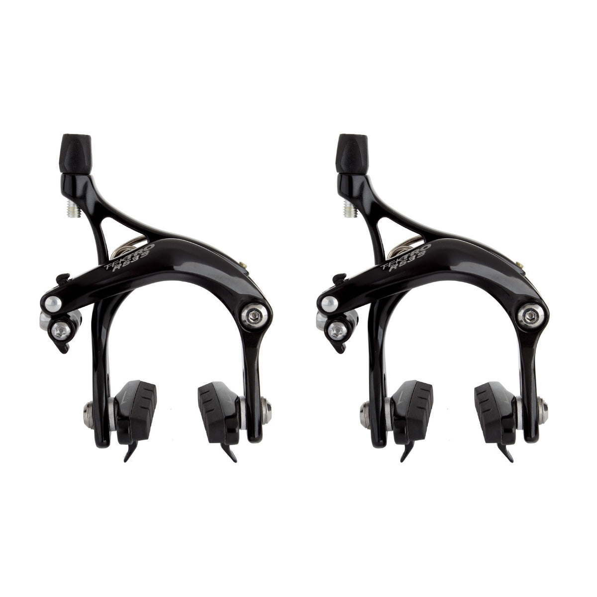 Tektro R539 Road Caliper Set Front & Rear Black 47-57mm QR 1