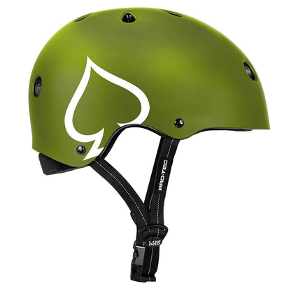 PRO-TEC LOW PRO CERTIFIEDHELMET MATTE ARMY GREEN L/XL (Large/X-Large) 2